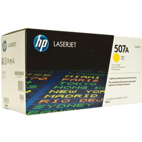 Resim HP Color Laserjet 507A M551N Sarı Toner 