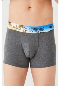Resim U.S. Polo Assn. U.s Polo Assn. 80434 Erkek 3 Lü Boxer-sax&antrasitmelanj&turuncu Çok Renkli 