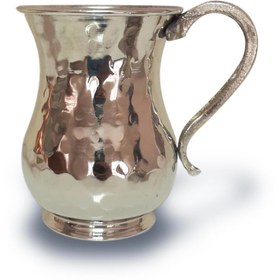Resim TURNA BAKIR Kordonsuz Maşrapa El Dövme 300 ml Nikel Turna0451-2 