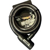 Resim Halat Kilit 20x150 Çelik Bisiklet Ve Motosikletler İçin 