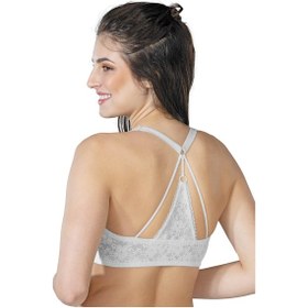 Resim Ekru Mı Emay 187 B Önden Açılır Balenli Sporcu Sütyen Ekru 