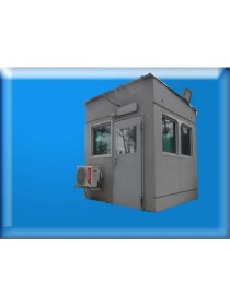 Resim Kasataş Br7 Balistik Kurşun Geçirmez Br7 Beton Nöbet Kulübesi Iç Ölçüsü 