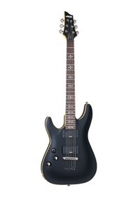 Resim Schecter Demon-6 Lh Solak Elektro Gitar (Mat Siyah) 