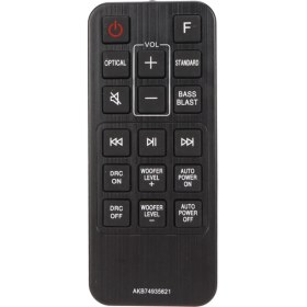 Resim AKB74935621 Soundbar Uzaktan Kumanda Yüksek Hassasiyetli Uzaktan Kumanda Sj2 SPJ2B W Sj2 Aeusllk Sj2 Deusllk (Yurt Dışından) 