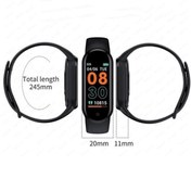 Resim bluetech Torima Smart Watch Band M6 Uyumlu Akıllı Bileklik Spor Modlu Full Fonksiyon 