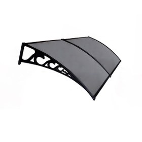 Resim Pratik Sundurma Kapı Pencere Üstü 100x240 Cm Antrasit Gri 