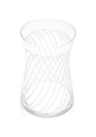 Resim Aydoğann Home Dekorlu 6'lı Çay Bardağı - Şeffaf - 170 Ml Renkli 