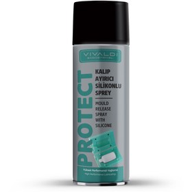 Resim Vivaldi Endüstriyel Kalıp Ayırıcı Silikonlu Sprey 500 ml 