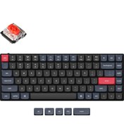 Resim Keychron S1 Qmk-gateron Low Profile Red -hot Swappable-rgb-mechanical Full Assembled-aluminum Kasa 