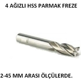Resim Parmak Freze 4 Ağızlı Hss Standart Boy 