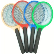 Resim Mena Rise Aee® Pilli Sinek Öldürücü Raket – Büyük Boy 2000V – 3 Katlı Örgü Tasarım – Sivrisinek, Karasinek, Böcek ve Haşere Öldürücü – 21X50 cm Ergonomik Elektrikli Raketi 