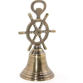 Resim Pirinç Dümenli El Çanı 