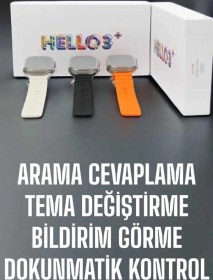 Resim Akıllı Saat Yeni Nesil Sesli Asistan Uyku Ve Sağlık Takibi Adımsayar 
