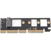Resim Tenfowee Pcı-e 3.0 X4/x8/x16'dan Nvme M.2 M Key Ssd'ye Dönüştürücü Kart - Genişletme Kartı, Windows/linux Desteği, Pcıe Protokollü Ssd'ler İçin 