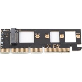 Resim Tenfowee Pcı-e 3.0 X4/x8/x16'dan Nvme M.2 M Key Ssd'ye Dönüştürücü Kart - Genişletme Kartı, Windows/linux Desteği, Pcıe Protokollü Ssd'ler İçin 