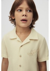 Resim Nk Kids Erkek Çocuk Brıstol Gömlek 48509 KREM 