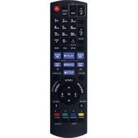 Resim Serfhyff Panasonic N2QAKB000072 SA-BT207 Blu-Ray Ev Sineması Sistemi Için Değiştirilen N2QAKB000072 Uzaktan Kuman (Yurt Dışından) 