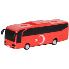 Resim Genel Markalar Oyuncak Türk Bayraklı Otobüs 