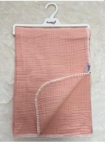 Resim 1850 4 Kat Müslin Battaniye Somon 