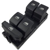 Resim Taycarex Seat Leon Ön Dörtlü Cam Açma Düğmesi Anahtarı 2013--2020 OEM:5G0959858F 