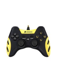 Resim Gamebooster Gb-j54y Ps3 / Pc Uyumlu Sarı Kablolu Dualshock Titreşimli Gamepad 