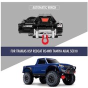 Resim Ulzyvf 1/10 Rc Araçlar İçin Kablosuz Çekme Vinç Aksesuarı - Traxxas, Hsp, Tamiya Uyumlu 