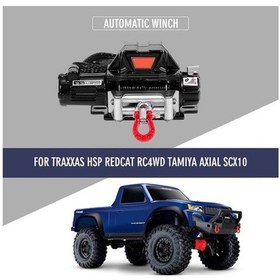 Resim Ulzyvf 1/10 Rc Araçlar İçin Kablosuz Çekme Vinç Aksesuarı - Traxxas, Hsp, Tamiya Uyumlu 