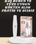 Resim Skygo Kulak Burun ve Yüz Epilasyon Aleti ve Yüz Masaj Aleti İkili Cilt Bakım Seti 