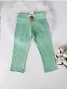 Resim GÜNEŞ KİDS Havuç Aksesuarlı Fitilli Tayt 0-4 Yaş Yeşil 