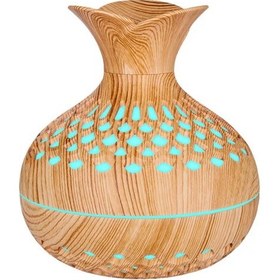 Resim Ahşap Tahıl Mini Vazo Hava Nemlendirici Usb Elektrikli 