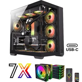 Resim Zeiron Gta-Vı Goat X5050 Ryzen 7 5700X 32GB Ram 1tb M.2 Nvme SSD 8gb Gddr7 RTX5050 Ekran Kartı Premium Masaüstü Bilgisayar 