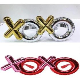 Resim Xoxo Parti Gözlüğü 2 Renk 2 Adet 