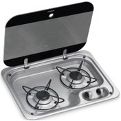 Resim Dometic HBG 2335 460x335 mm İki Gözlü Karavan Ocak 