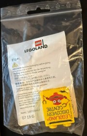 Resim Legoland Discovery Centre 2019 Crab Pattern Duplo Brick 1x2x2 