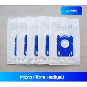 Resim Philips Fc 9061 - Fc 9062 Jewel Toz Torbası 10 Adet + Filtre 