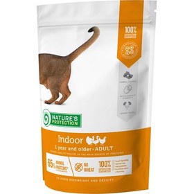 Resim Nature's Protection Indoor Kümes Hayvanlı Yetişkin Kedi Maması 400 G 