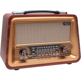 Resim RT-810 Nostaljik Alarm Saatli Bluetooth Radyo 