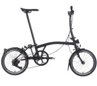 Resim BROMPTON P LINE EXPLORE M12L KATLANIR BİSİKLET MIDNIGHT BLACK 