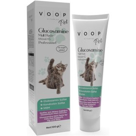 Resim Voop Pet Glucosamine Paste Kediler İçin Eklem ve Kas Desteği 100 G 