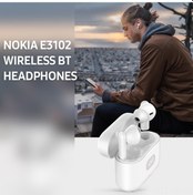 Resim Vkemall Nokıa E3102 Bluetooth 5.1 Kulaklıkları - Mini Kulak İçi Spor Ve Koşu İçin - Beyaz 
