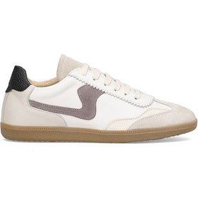 Resim Mammamia D25ka-7155 Kadın Hakiki Süet Deri Casual Ayakkabı Kemik Kemik 