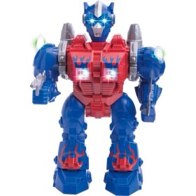 Resim Hareketli Sesli ve Işıklı Füze Atan Robot 