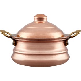 Resim Karaca Alacahöyük Bakır Mini Güveç 8 cm 