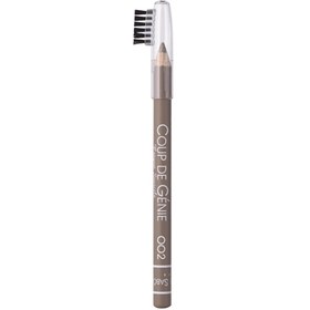 Resim Vivienne Sabo Coup de Genie Brow Pencil Kaş Kalemi 002 Ash Blonde - Natural Matte Finish & Long-Last - Gratis 