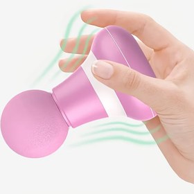 Resim Mini USB Şarj Edilebilir Titreşimli Masaj Cihazı - Akıllı Çok Fonksiyonlu Fitness Masaj Aleti, Kas Rahatlaması İçin, Taşınabilir El Tipi Tasarım ile Lityum Pil, Tüm Vücut Masajı İçin İdeal, Masaj Araçları 