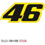 Resim PROMOT Motorsiklet Bisiklet Otomobil Kask Laptop Grenaj Marka Sticker 2 Adet 0244 