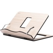 Resim Vigo Wood Ahşap Büyük Boy Kitap Okuma Standı 