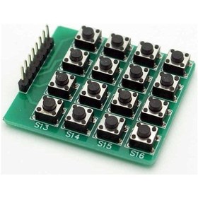Resim 4X4 Tuş Takımı - Push Buton Keypad 