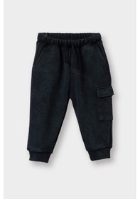 Resim Defacto Erkek Bebek 2li Takım Baskılı Sweatshirt Eşofman Altı G5132a525wnar202 Antrasit-ar202 