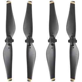 Resim Yifomall Djı Mavic Air İçin 5332 Hızlı Montajlı Kanat Altın Kenarlı , Dayanıklı Ve Yüksek Kaliteli, 2 Çift Paket 
